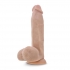The War Hero 8 inches Realistic Cock Dildo Beige - Realistic Dildos & Dongs