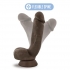 Jerome Dual Density Realistic Brown Dildo