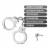 Temptasia Beginner Cuffs Silver - Handcuffs