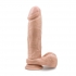 Au Naturel 9.5 Inches Dildo with Suction Cup Beige - Realistic Dildos & Dongs