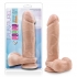 Au Naturel 9.5 Inches Dildo with Suction Cup Beige - Realistic Dildos & Dongs