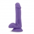 Au Naturel Bold Delight 6 In Dildo Purple - Realistic Dildos & Dongs