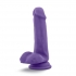 Au Naturel Bold Delight 6 In Dildo Purple - Realistic Dildos & Dongs