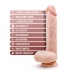 Dr Skin Silicone Dr Ethan 8.5 In Gyrating Dildo Beige - Realistic Dildos & Dongs