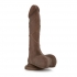 Au Naturel Mister Perfect Chocolate Brown Dildo - Realistic Dildos & Dongs