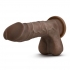 Au Naturel Mister Perfect Chocolate Brown Dildo - Realistic Dildos & Dongs