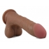 X5 Grinder Latin Realistic Dildo Brown - Realistic Dildos & Dongs