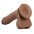 X5 Grinder Latin Realistic Dildo Brown - Realistic Dildos & Dongs