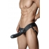 Dr. Skin 6 inches Hollow Strap On Black - Hollow Strap-ons