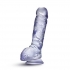 B Yours Hearty N Hefty Clear - Realistic Dildos & Dongs