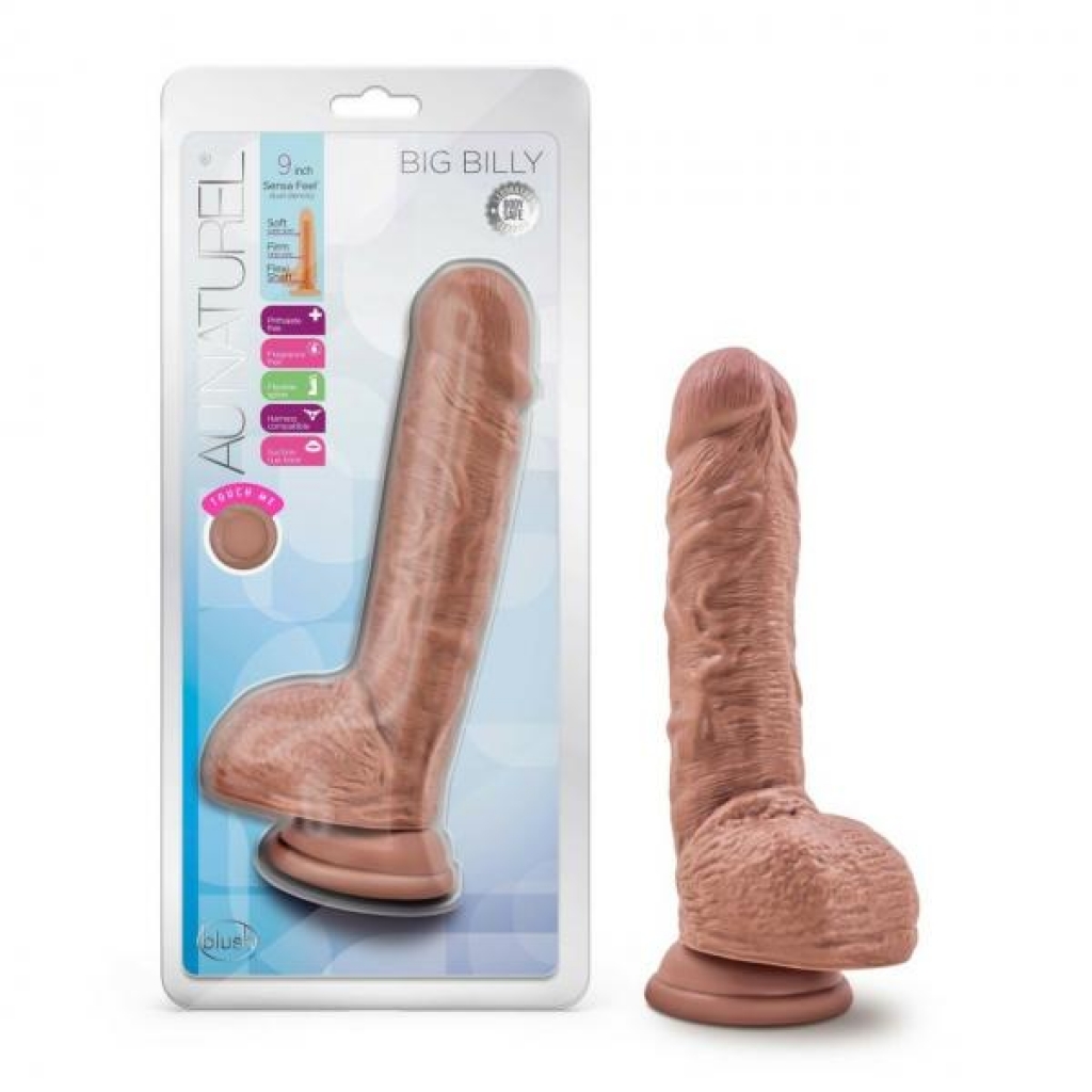 Au Naturel Billy Boy 9 Dildo Mocha 