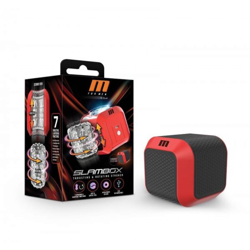 M For Men Slambox Red - Fleshlight