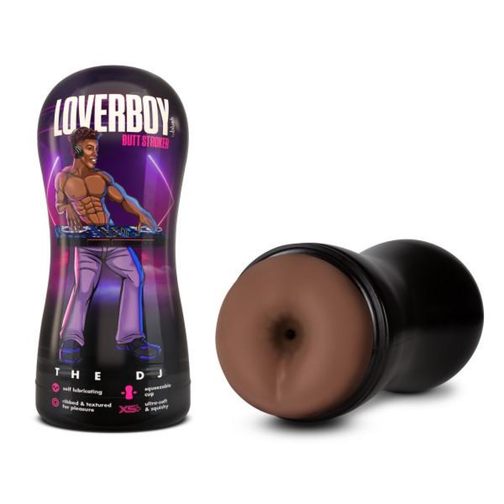 Loverboy The Dj Self Lubricating Stroker Brown - Masturbation Sleeves