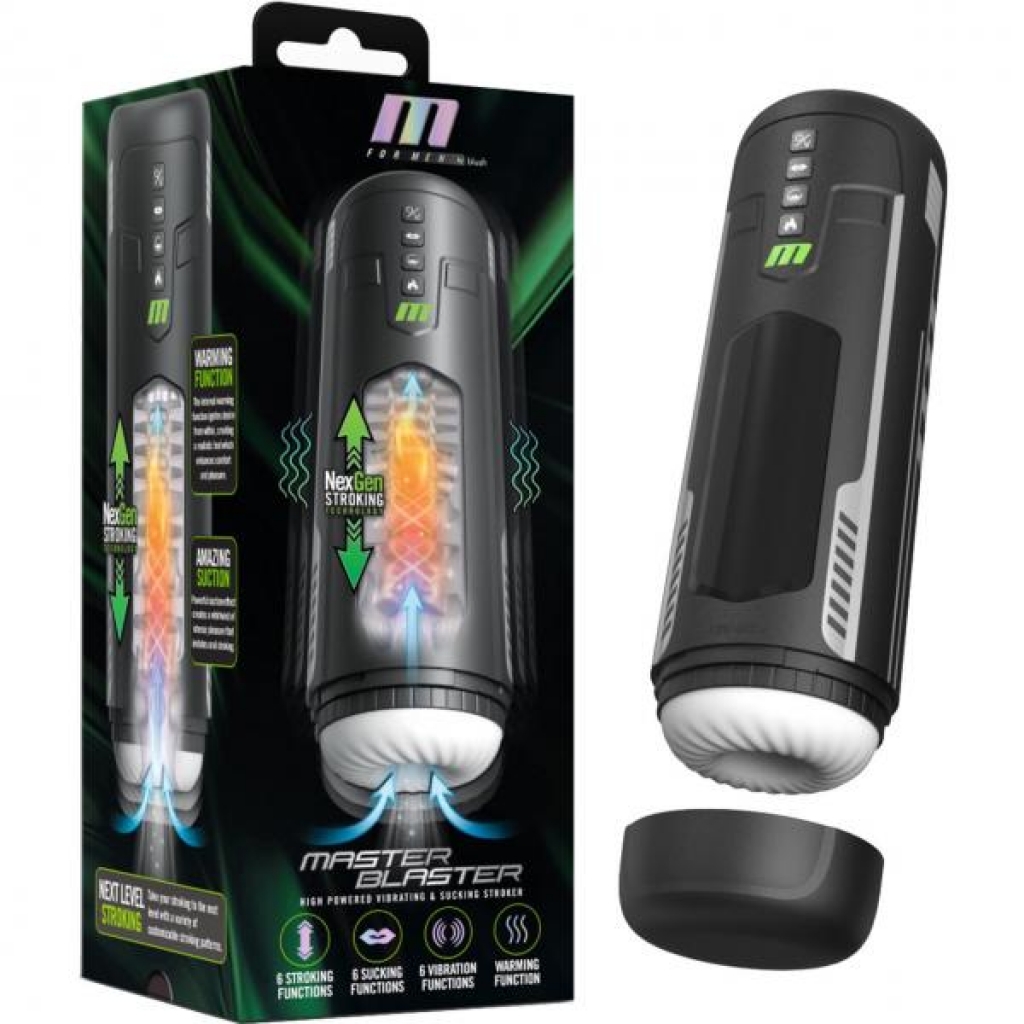 M For Men Master Blaster Black - Fleshlight