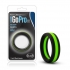 Performance Silicone Go Pro Cock Ring Black Green - Classic Penis Rings