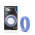 Performance Silicone Glo Cock Ring Blue Glow - Classic Penis Rings