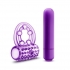 The Player Vibrating Double Strap Cock Ring Purple - Couples Vibrating Penis Rings
