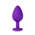 Temptasia Bling Plug Medium Purple - Anal Plugs