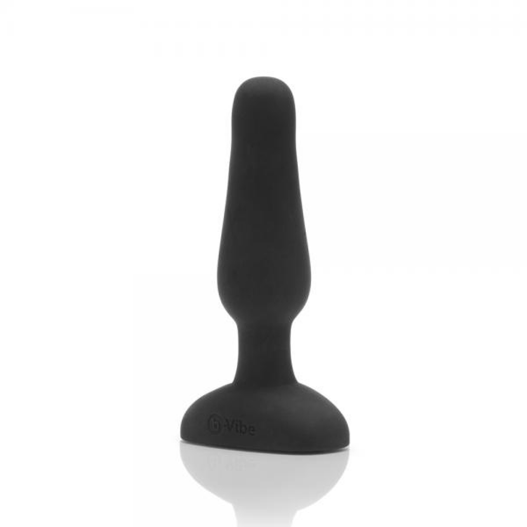 B-Vibe Remote Novice Plug Black - Anal Plugs