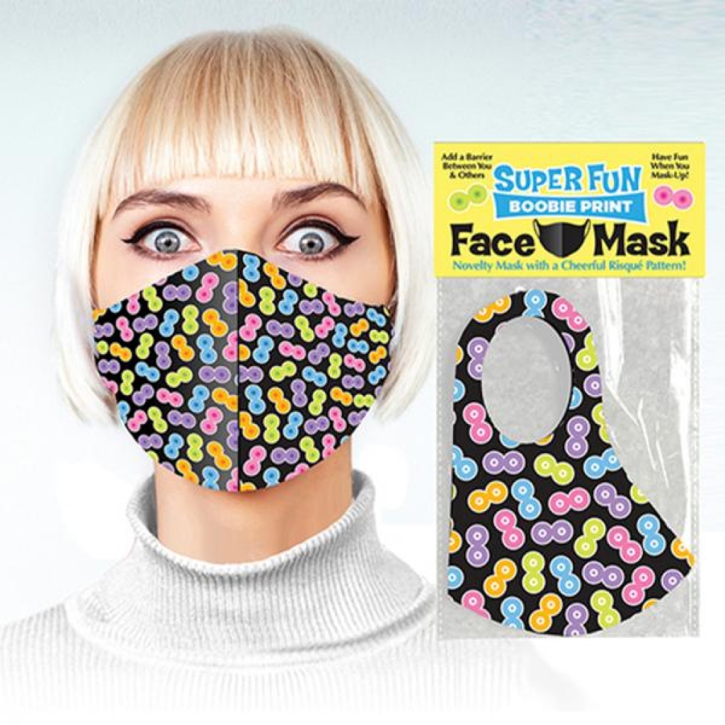 Super Fun Boob Face Mask - Pasties, Tattoos & Accessories