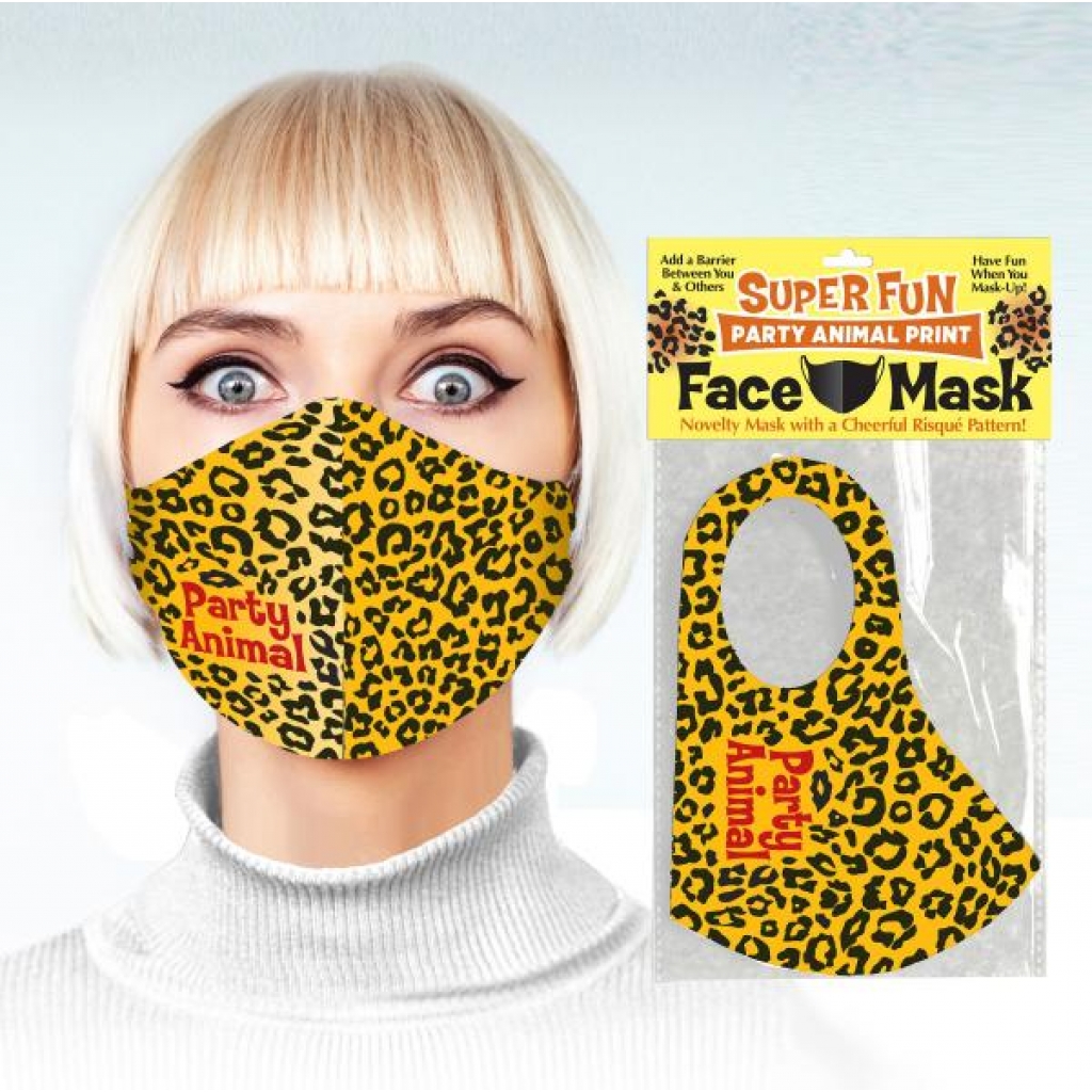 Party Animal Face Mask - Pasties, Tattoos & Accessories