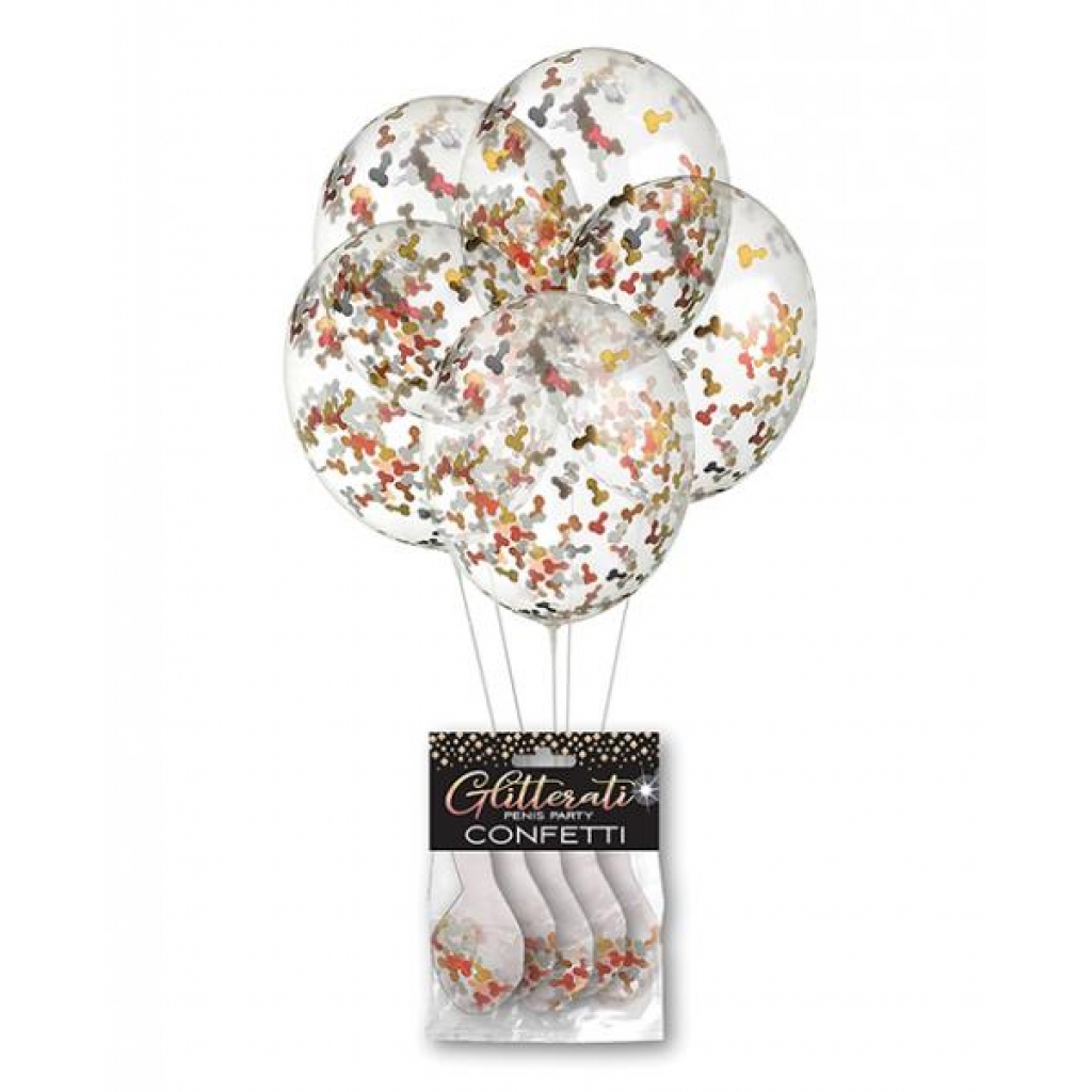 Glitterati Confetti Balloons - Serving Ware