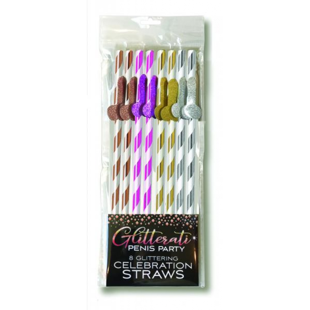 Glitterati Straws Tall - Serving Ware