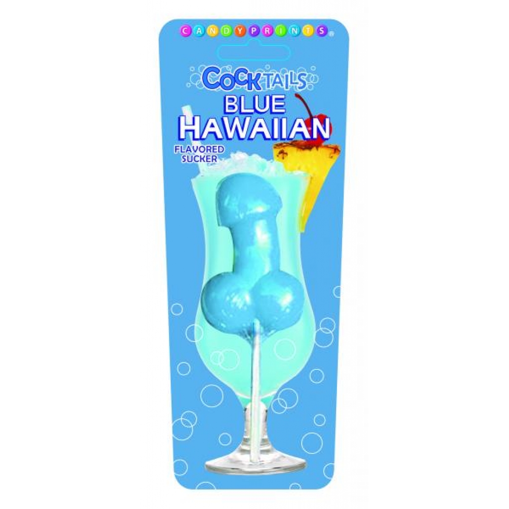 Cocktails Sucker Blue Hawaiian - Adult Candy and Erotic Foods