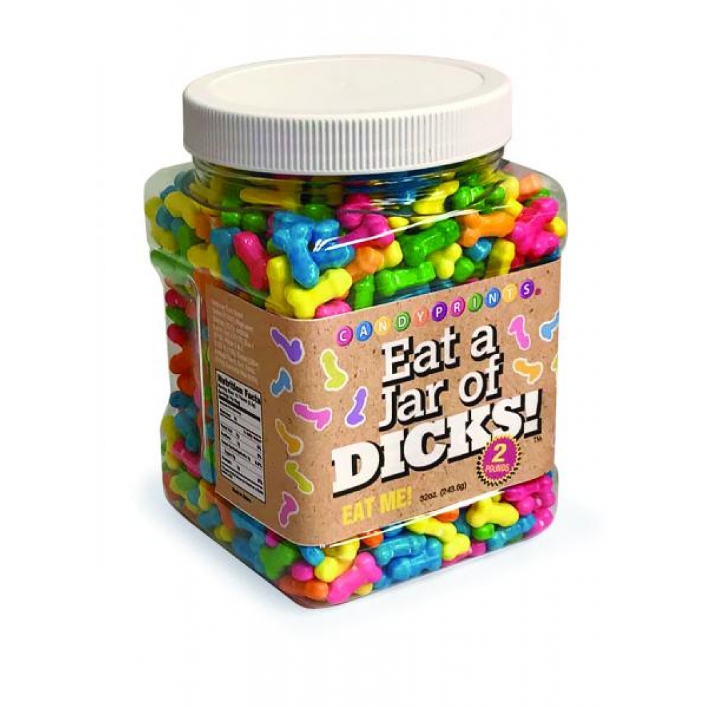 Eat A Jar Of Dicks 2lb - Adult Candy and Erotic Foods