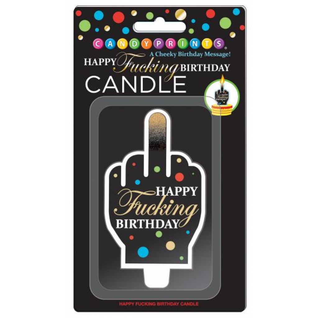 Happy F*ing Birthday Candle - Serving Ware