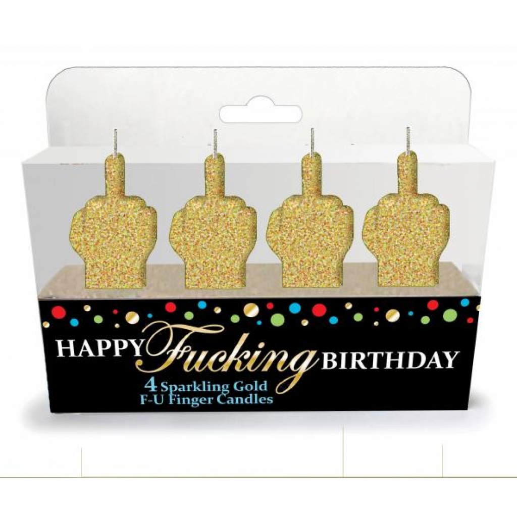 Happy F*ing Birthday Candle Set - Party Hot Games