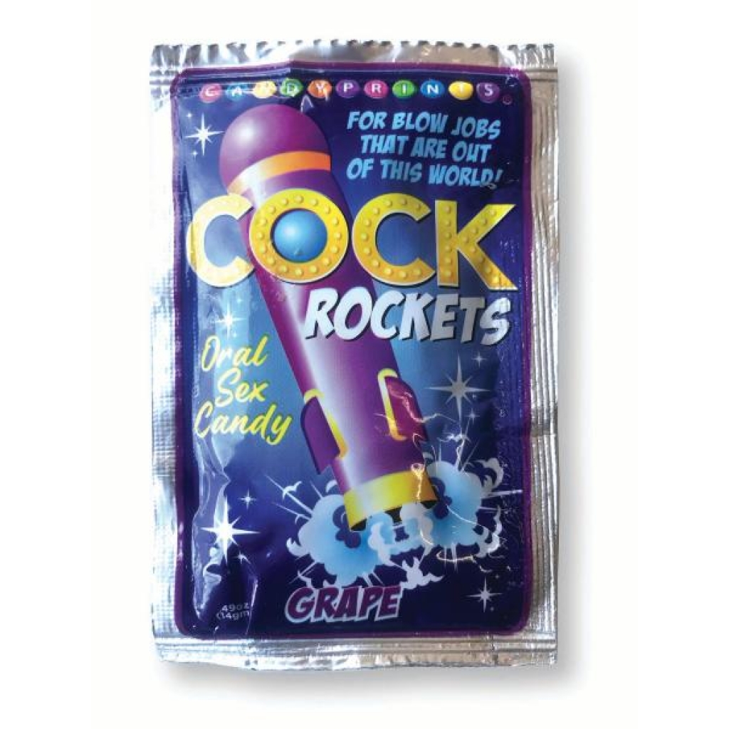 Cock Rockets Grape - Adult Candy and Erotic Foods