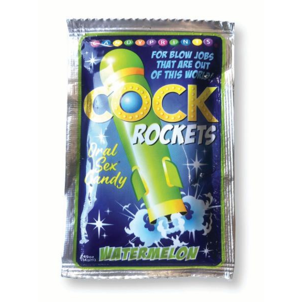 Cock Rockets Watermelon - Adult Candy and Erotic Foods
