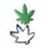 Cannabis Pot Leaf Cookie Cutter - Serving Ware