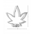 Cannabis Pot Leaf Cookie Cutter - Serving Ware