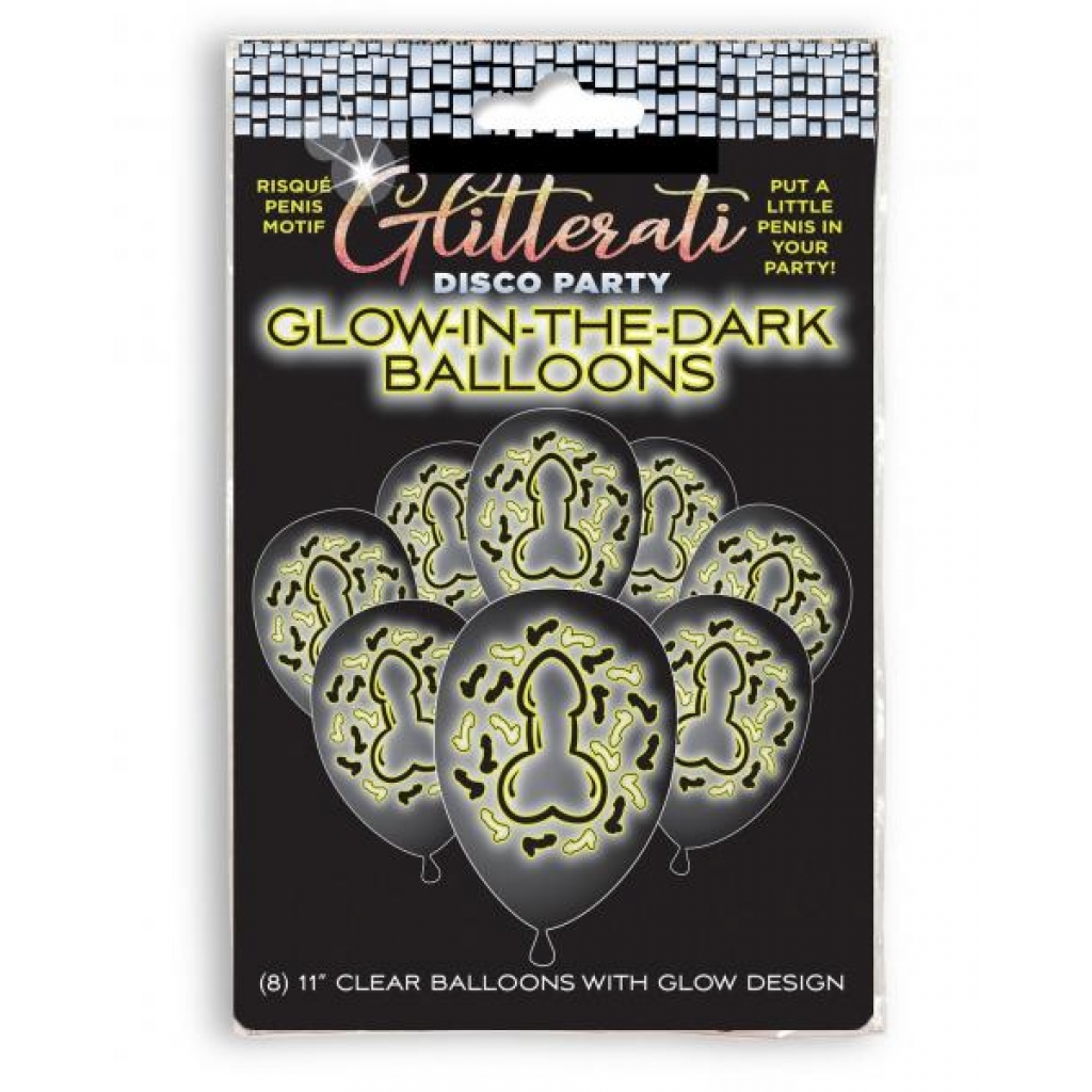 Glitterati Disco Glow Balloons - Serving Ware