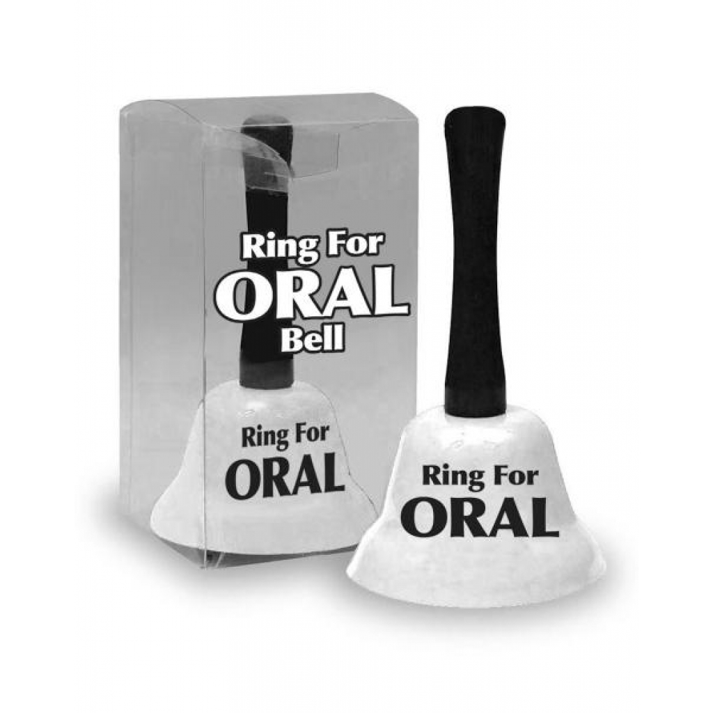 Ring The Bell For Oral White - Gag & Joke Gifts