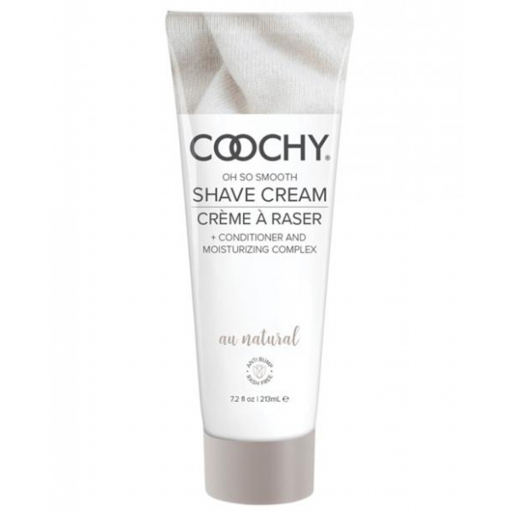 Coochy Shave Cream Au Natural 7.2 fluid ounces - Shaving & Intimate Care