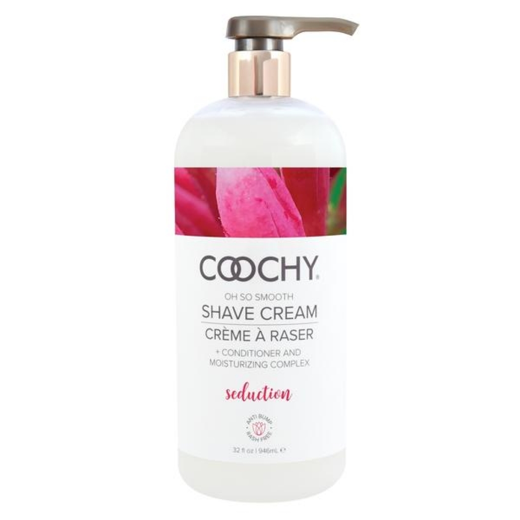 Coochy Shave Cream Seduction 32 Oz - Shaving & Intimate Care