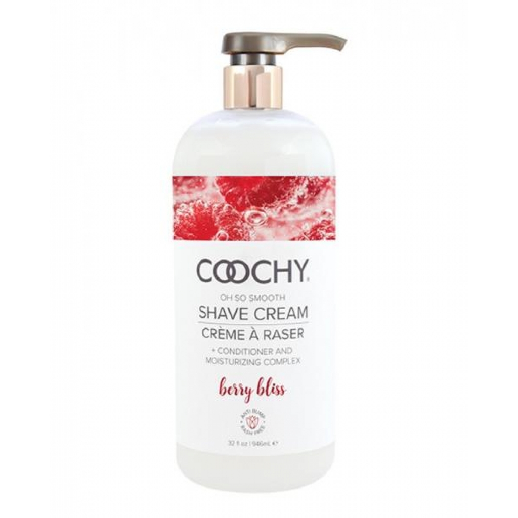 Coochy Shave Cream Berry Bliss 32 Oz - Shaving & Intimate Care