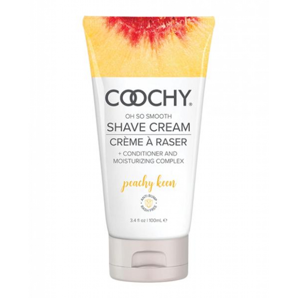 Coochy Shave Cream Peachy Keen 3.4 fluid ounces - Shaving & Intimate Care