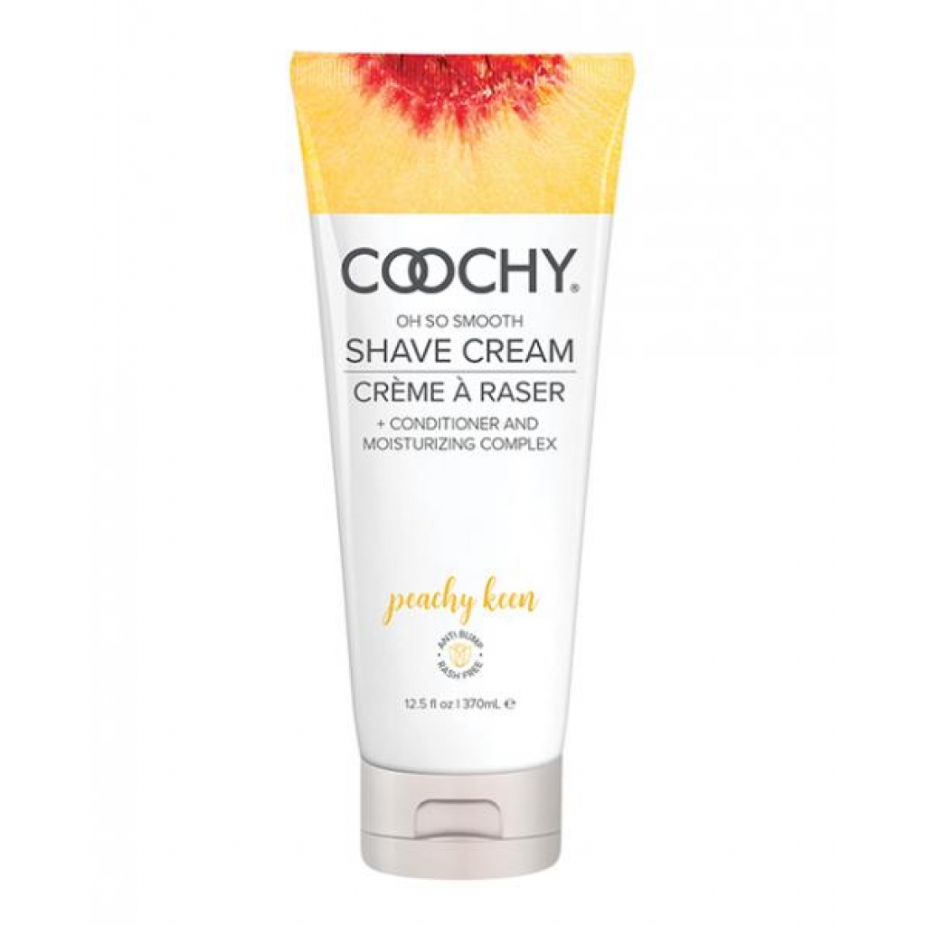 Coochy Shave Cream Peachy Keen 12.5 fluid ounces - Shaving & Intimate Care
