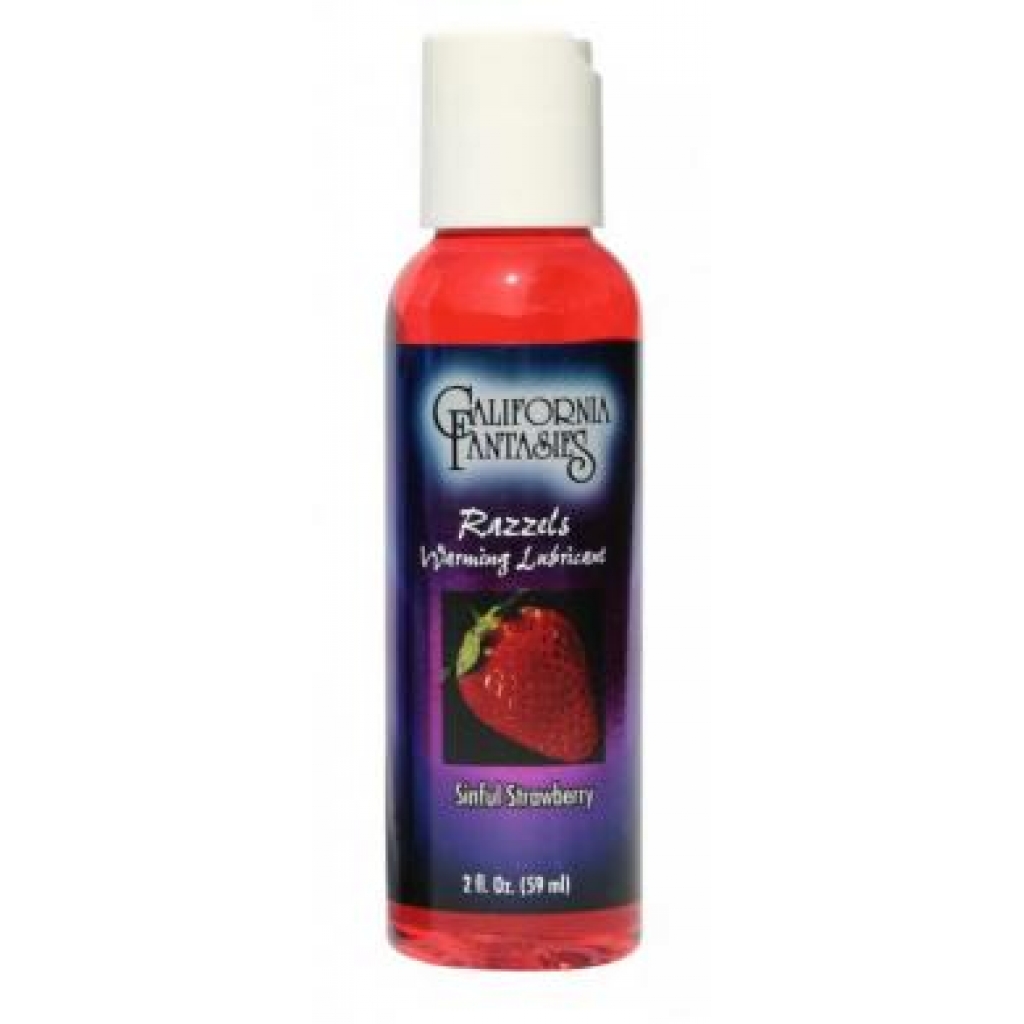 Razzels Sinful Strawberry 2 oz - Lubricants