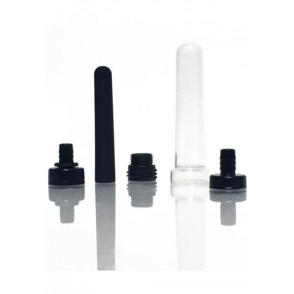 Boneyard The Skwert 5 Piece Water Bottle Douche Adapter Kit - Anal Douches, Enemas & Hygiene