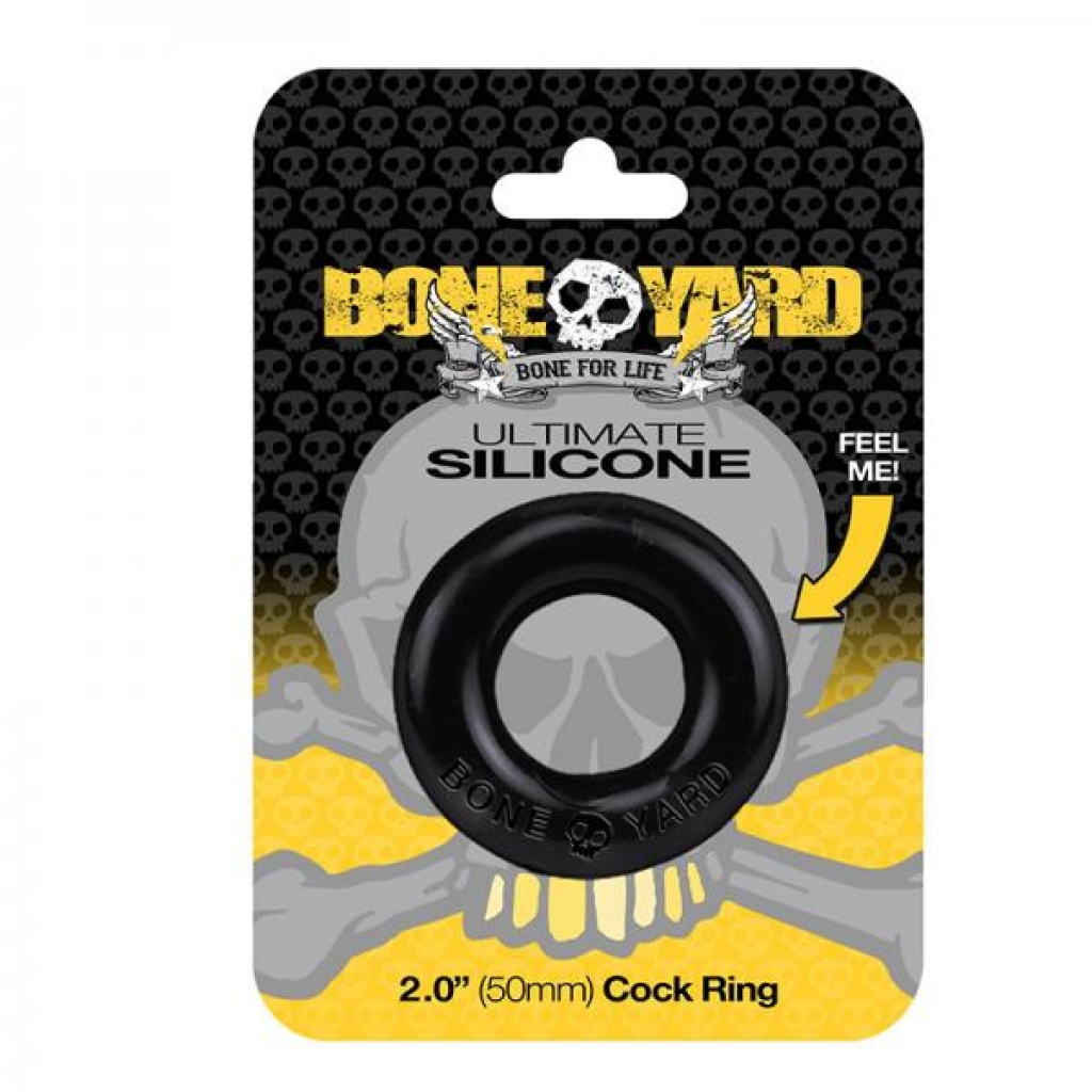 Boneyard Ultimate Ring Black - Classic Penis Rings