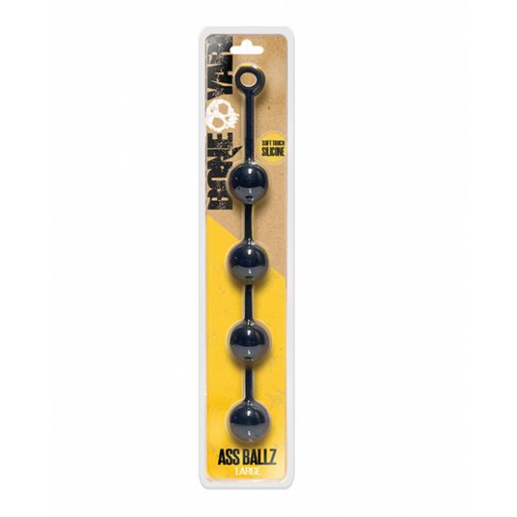 Ass Ballz Large (clamshell) - Anal Beads