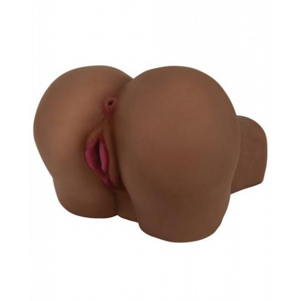 Mistress Paris Vibrating Butt Doggy Style Stroker Brown - Lifesize Masturbators