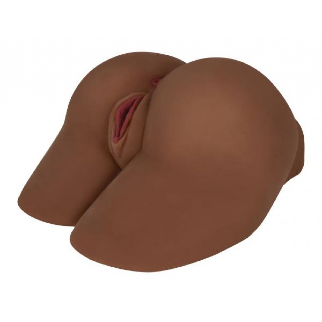Sasha Backdoor Butt Chocolate Brown Perfect Stroker - Lifesize Masturbators