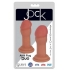 Jock Anal Play Duo 2 Piece Set Vanilla Beige - Anal Trainer Kits