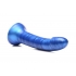 Simply Sweet 7 In Metallic Silicone Dildo Blue - Realistic Dildos & Dongs